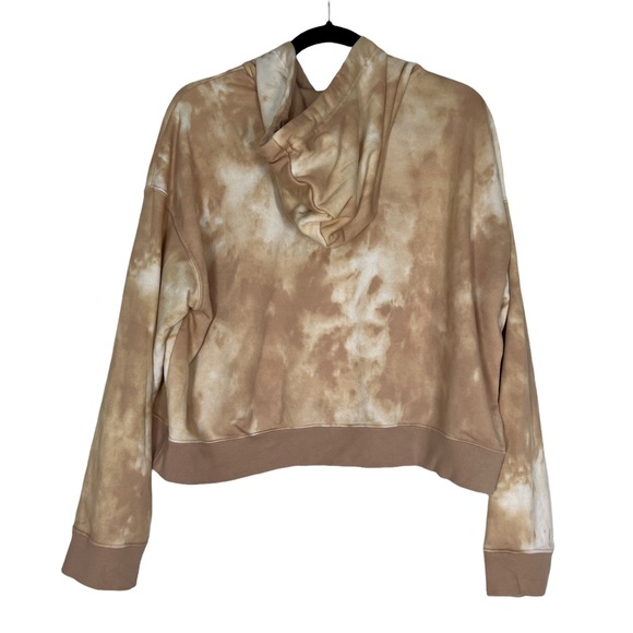 adidas Originals Women's All Over Print Tie Dye Crop Hoodie XL - Picture 7 of 8